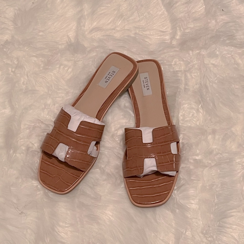 Steve Madden Hayden Cognac Multi Sandal